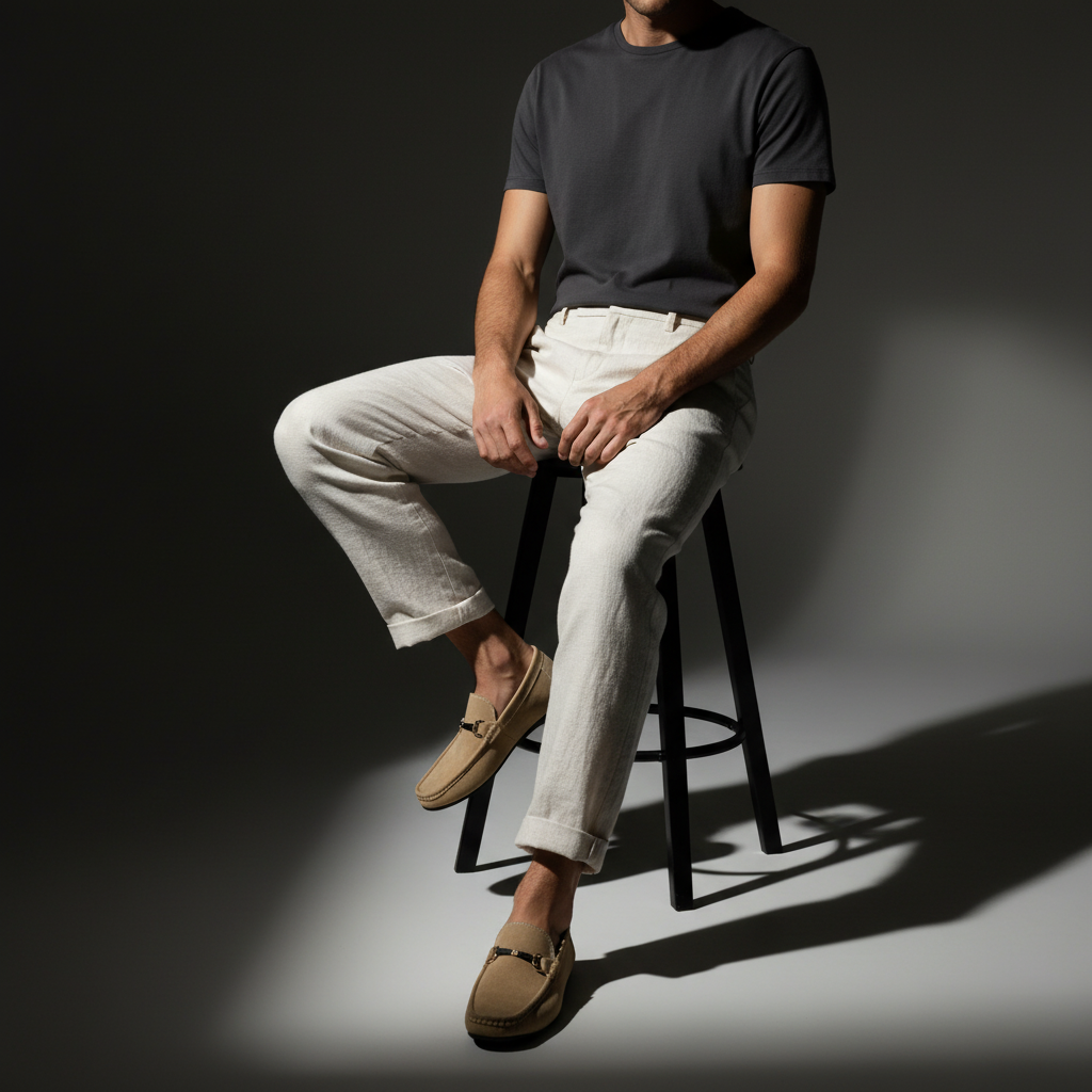 Mocassins sans lacets Bellano pour homme