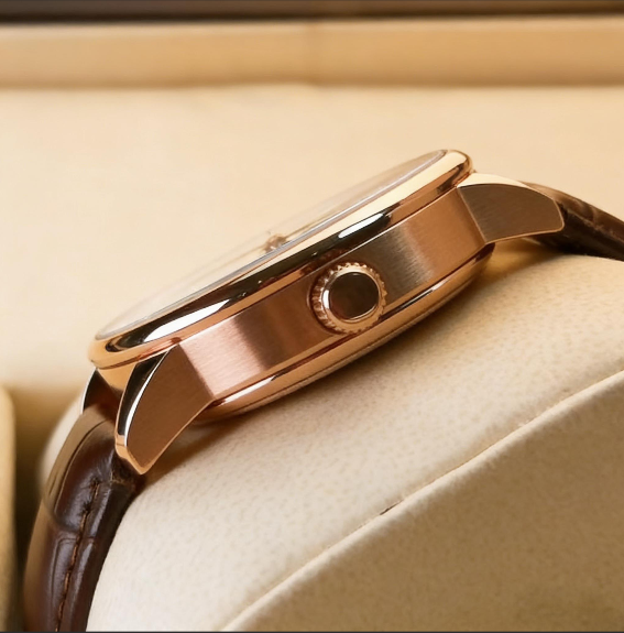 Montre automatique mécanique homme business - Acier inoxydable 316L, verre saphir