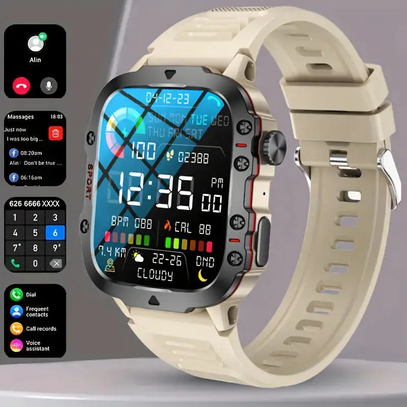Montre connectée outdoor | Design étanche IB68 pour entraînement quotidien et utilisation extérieure
