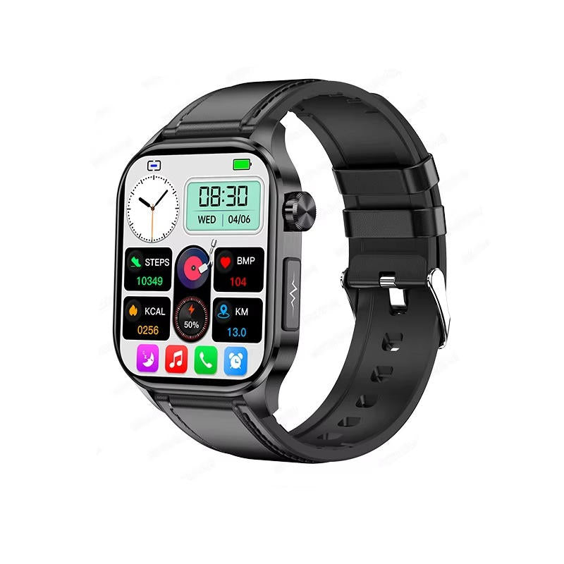 Montre connectée pour seniors avec gestion de la tension artérielle et de la glycémie