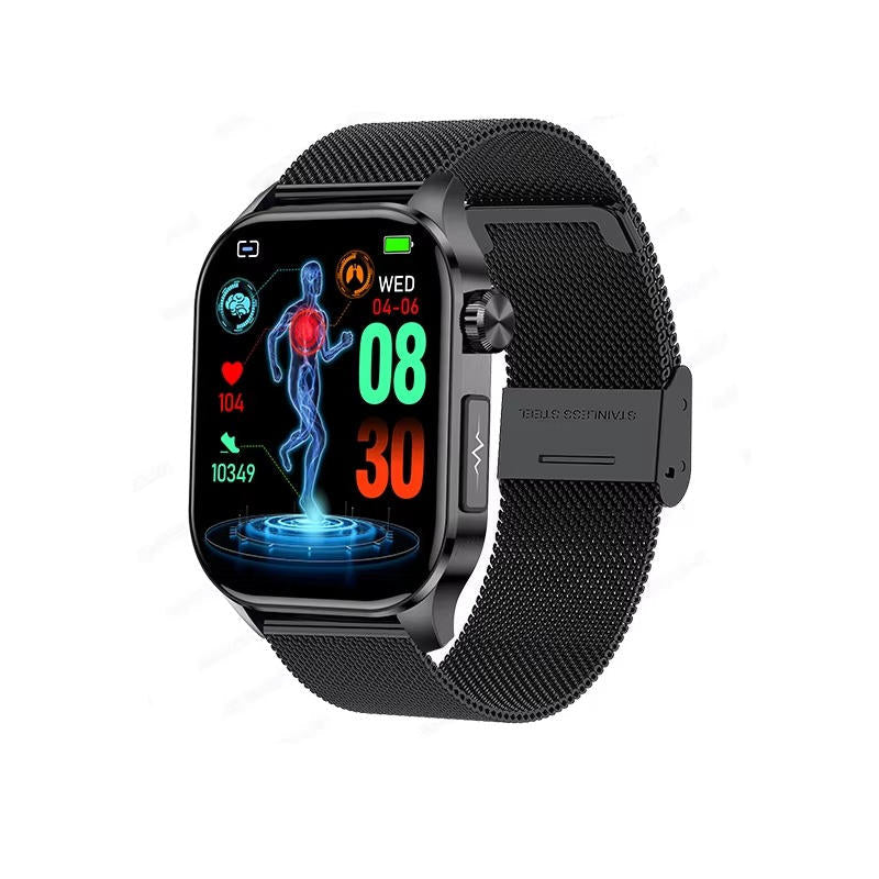 Montre connectée pour seniors avec gestion de la tension artérielle et de la glycémie