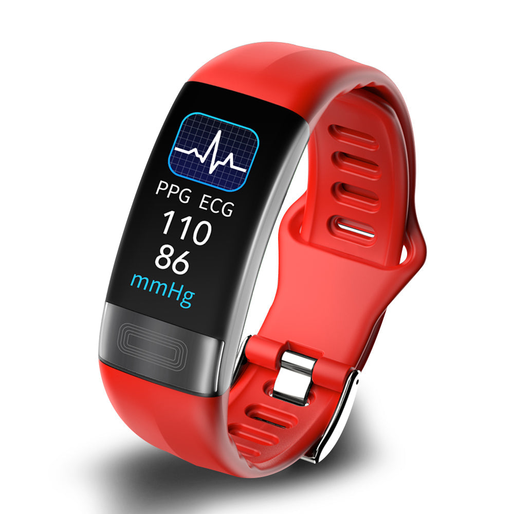 Montre tensiomètre au poignet approuvée FDA avec ECG, fréquence cardiaque, SpO2 et suivi du sommeil
