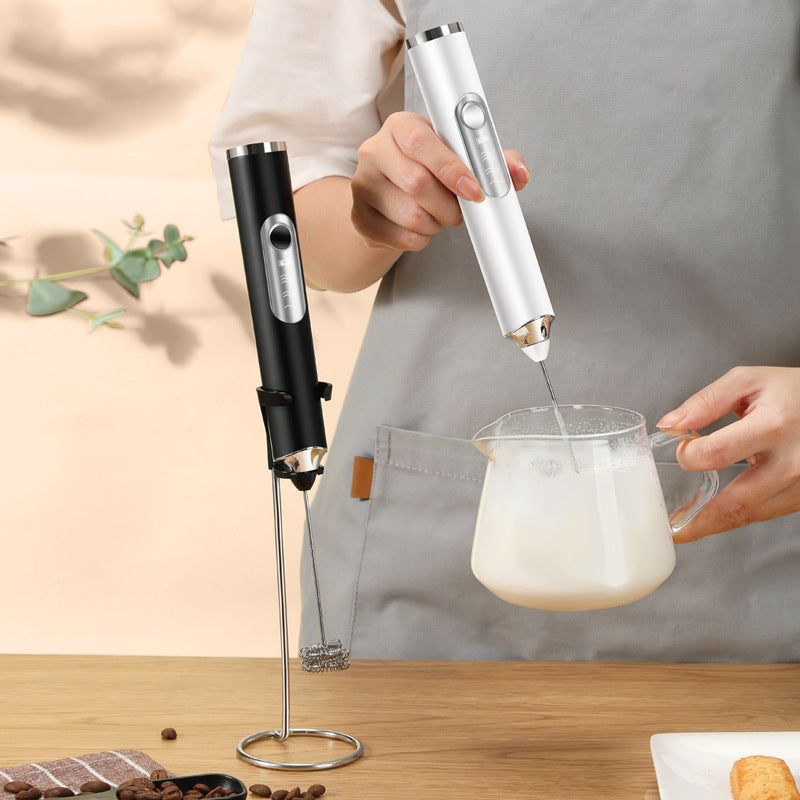 Mousseur à lait électrique, USB-C, multifonctions