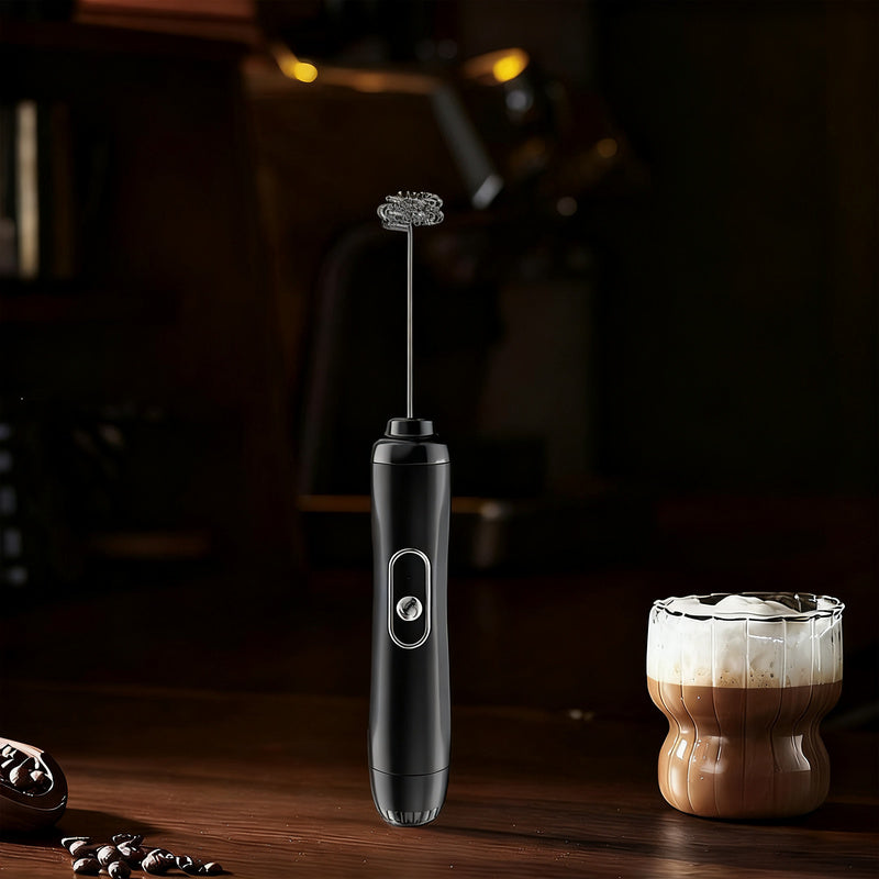 Mousseur à lait électrique, USB-C, multifonctions