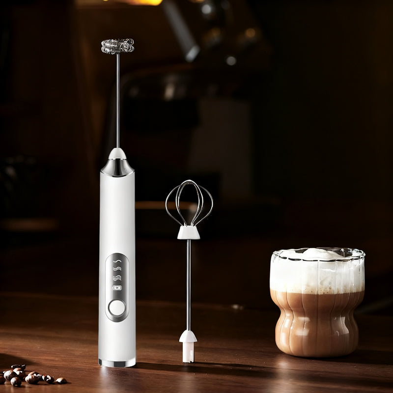 Mousseur à lait électrique, USB-C, multifonctions