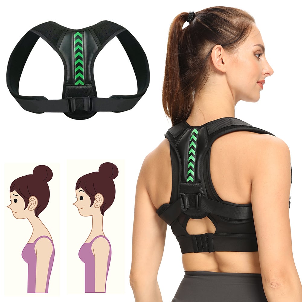 Orthèse dorsale invisible pour la posture - À porter sous les vêtements, tailles S à XL
