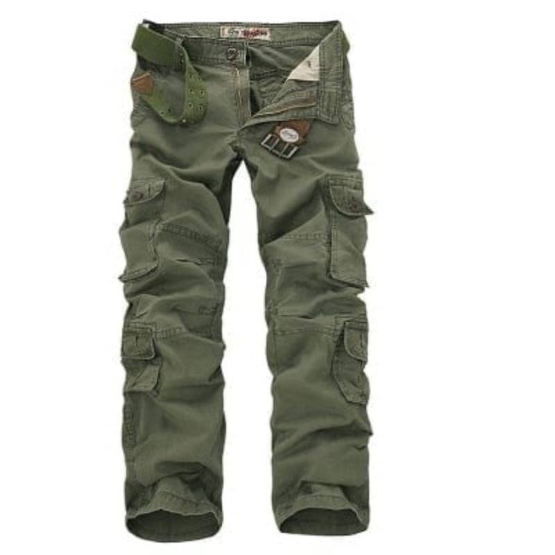 Pantalon cargo homme pour activités outdoor avec multiples poches – construction robuste