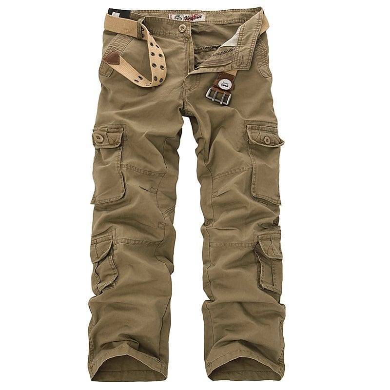 Pantalon cargo homme pour activités outdoor avec multiples poches – construction robuste