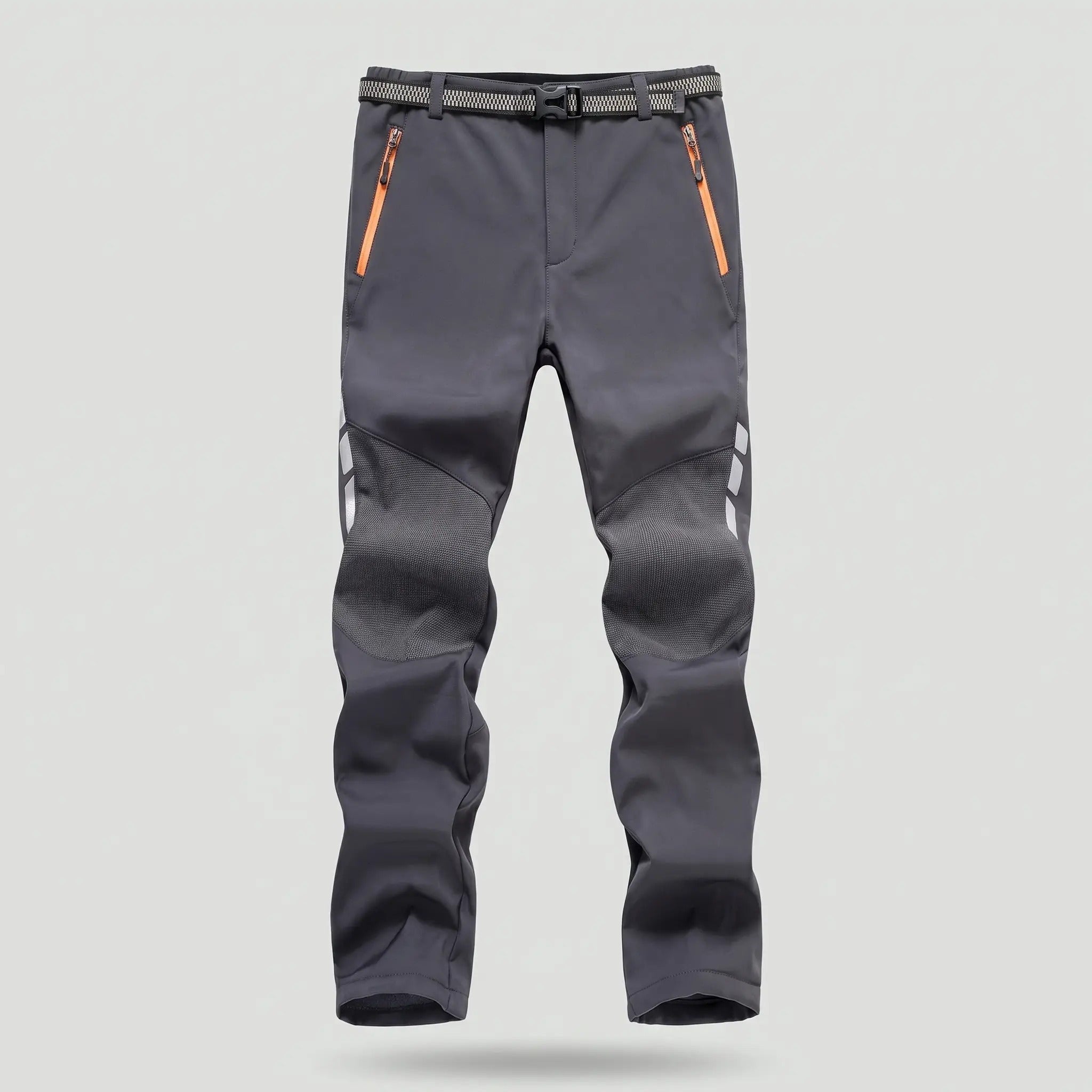 Pantalon de randonnée pour homme avec doublure polaire et résistance à l'eau