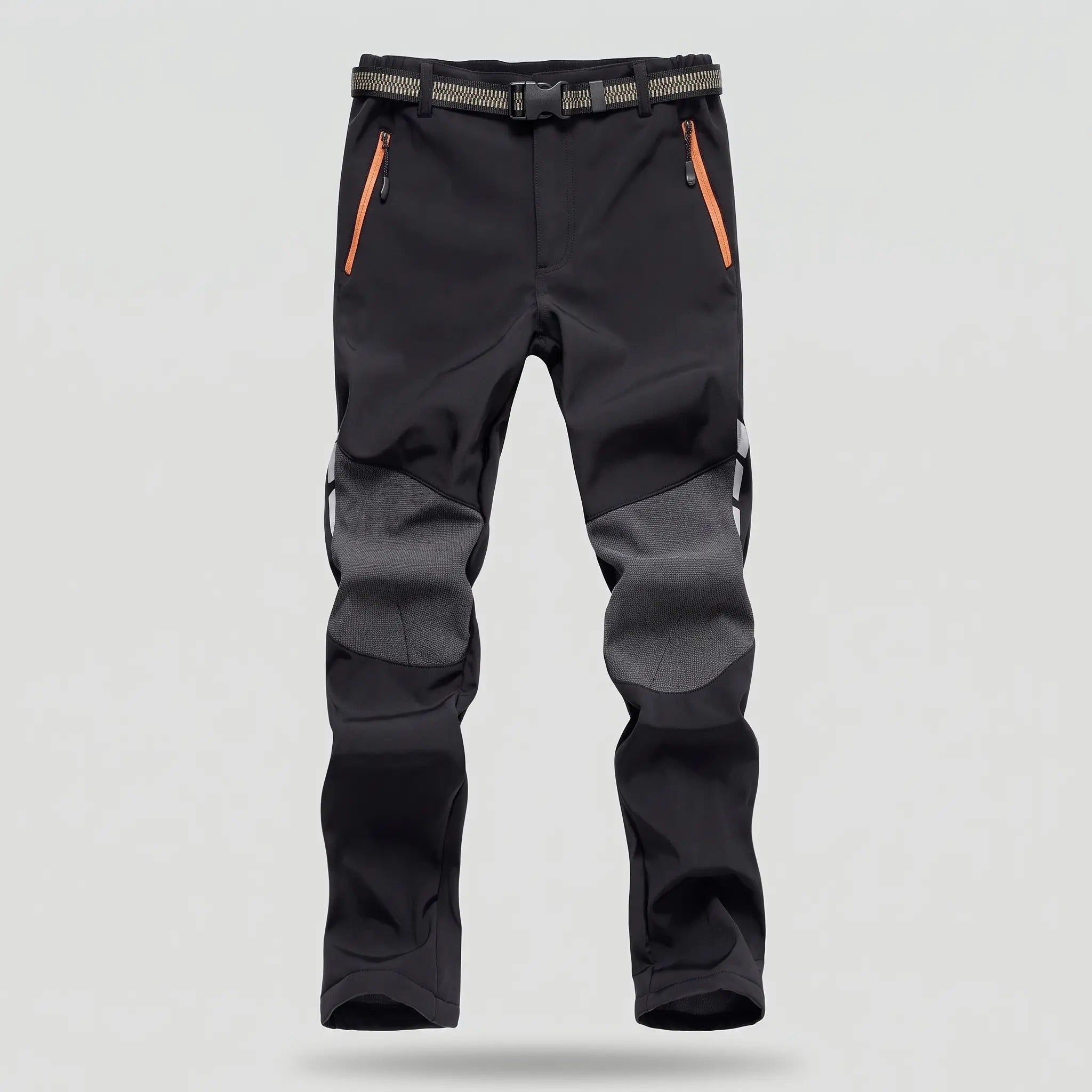 Pantalon de randonnée pour homme avec doublure polaire et résistance à l'eau