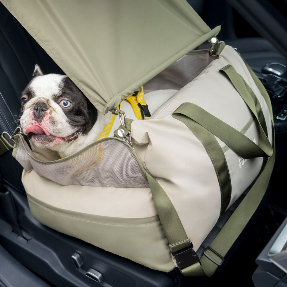 Pare-soleil de siège auto pour chiens - Protection UV et respirant