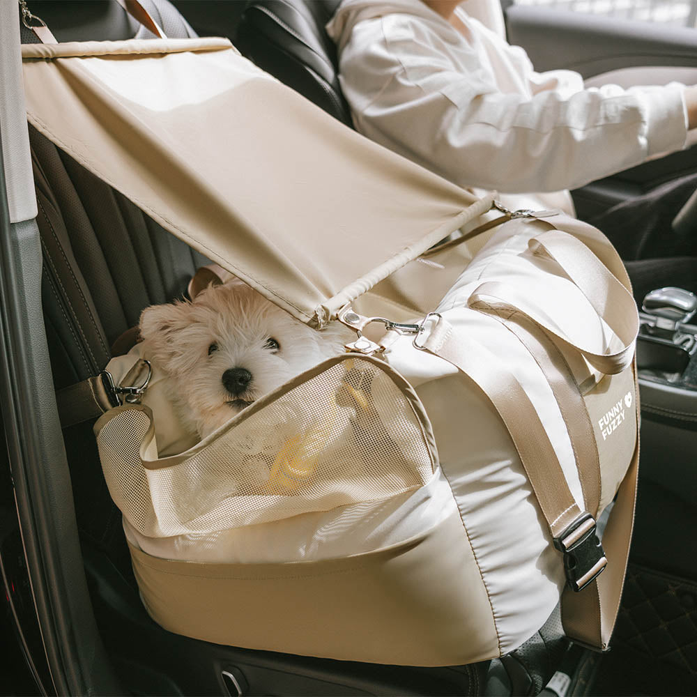 Pare-soleil de siège auto pour chiens - Protection UV et respirant