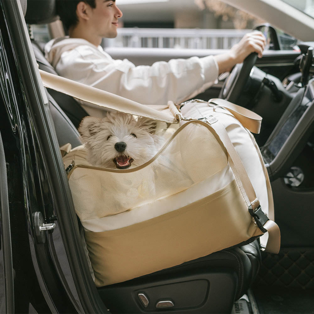 Pare-soleil de siège auto pour chiens - Protection UV et respirant