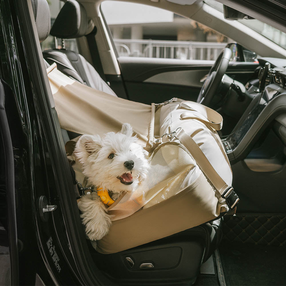 Pare-soleil de siège auto pour chiens - Protection UV et respirant