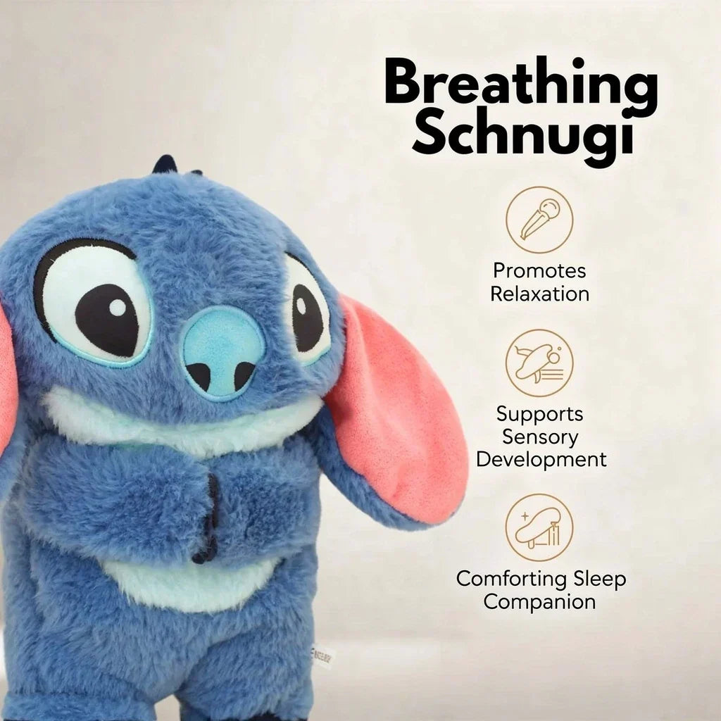 Peluche avec fonction de respiration pour bébés et enfants | Schnugi