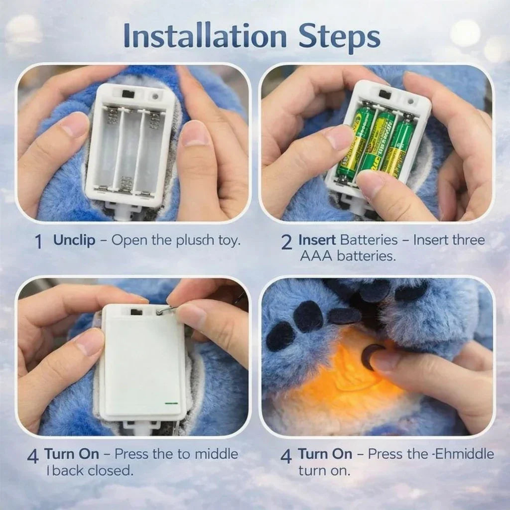 Peluche avec fonction de respiration pour bébés et enfants | Schnugi