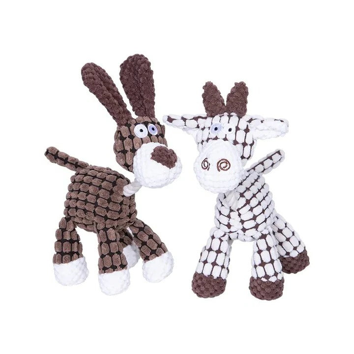 Peluche robuste ultra-résistante pour chien