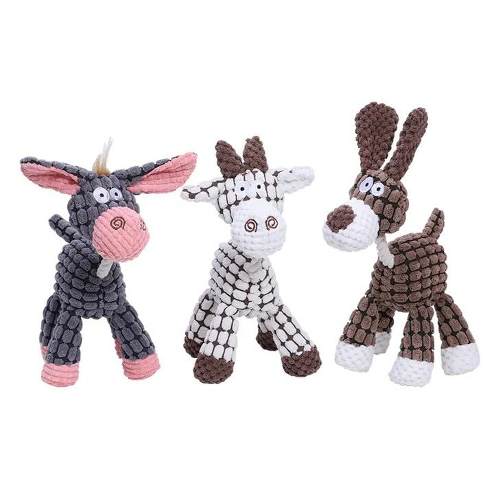 Peluche robuste ultra-résistante pour chien