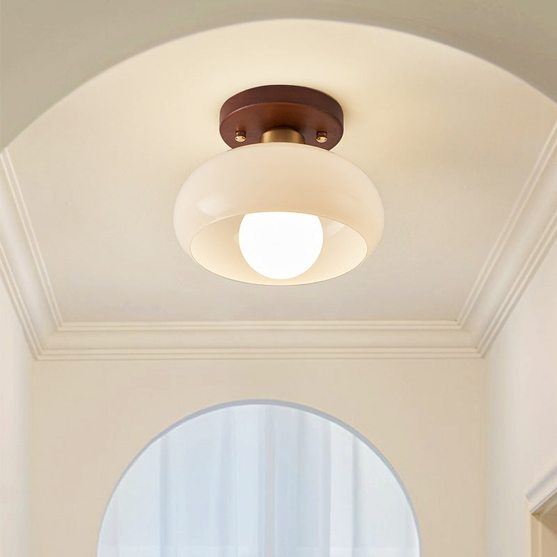 Plafonnier LED industriel moderne