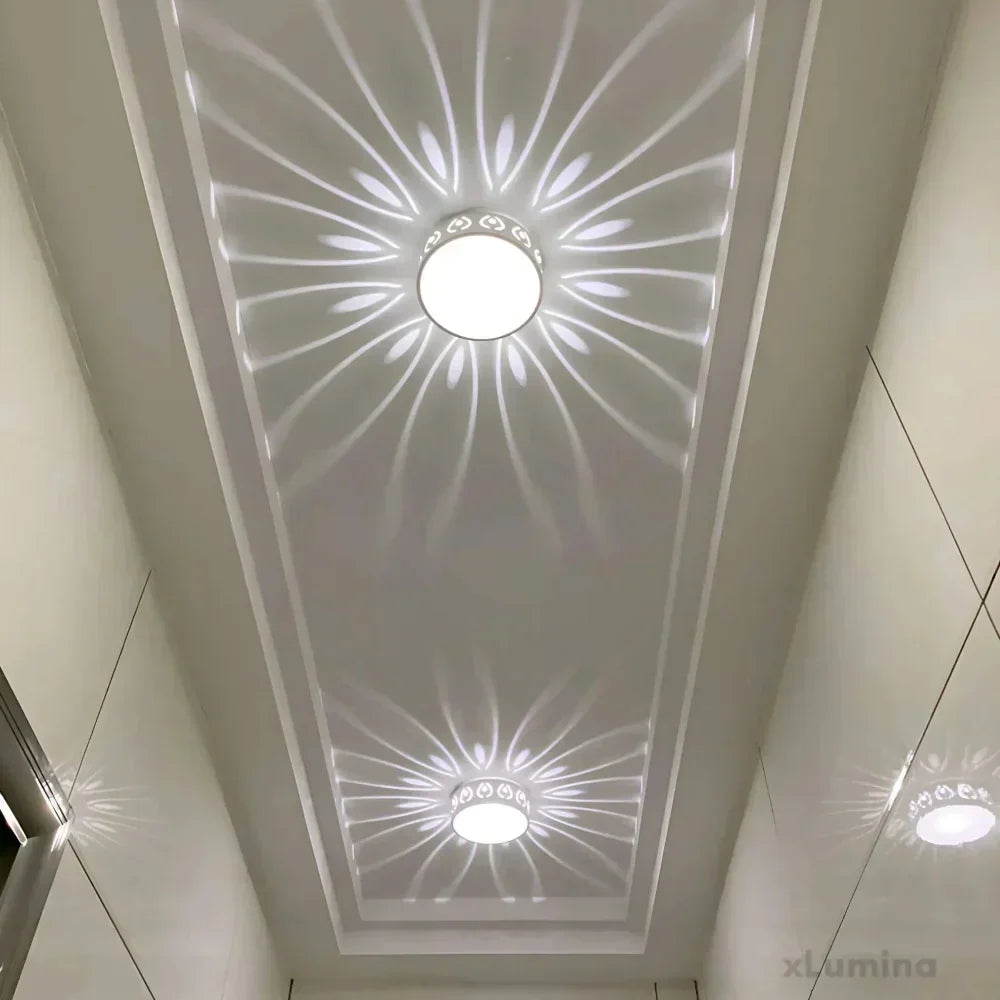 Plafonnier LED moderne à économie d'énergie