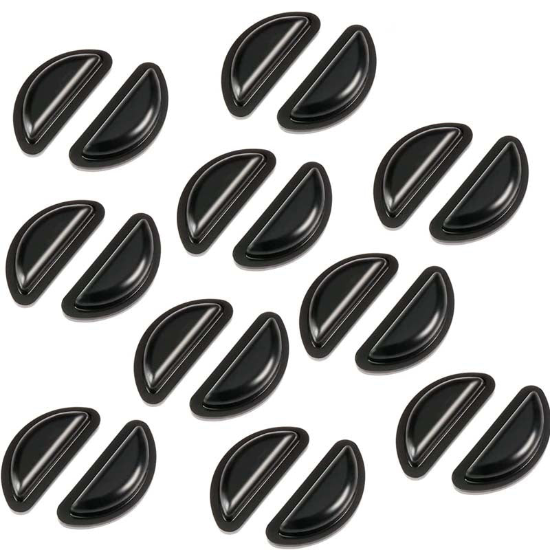 Plaquettes de nez en silicone antidérapantes
