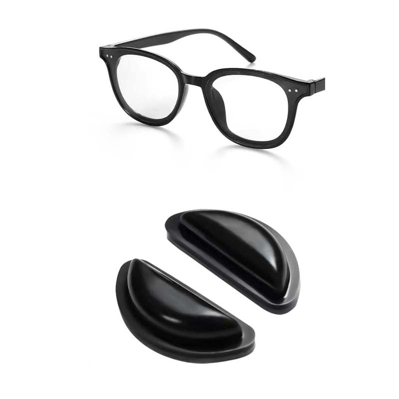 Plaquettes de nez en silicone antidérapantes