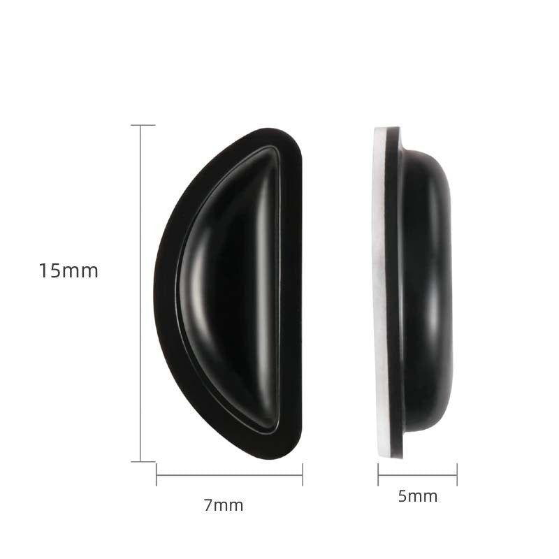 Plaquettes de nez en silicone antidérapantes