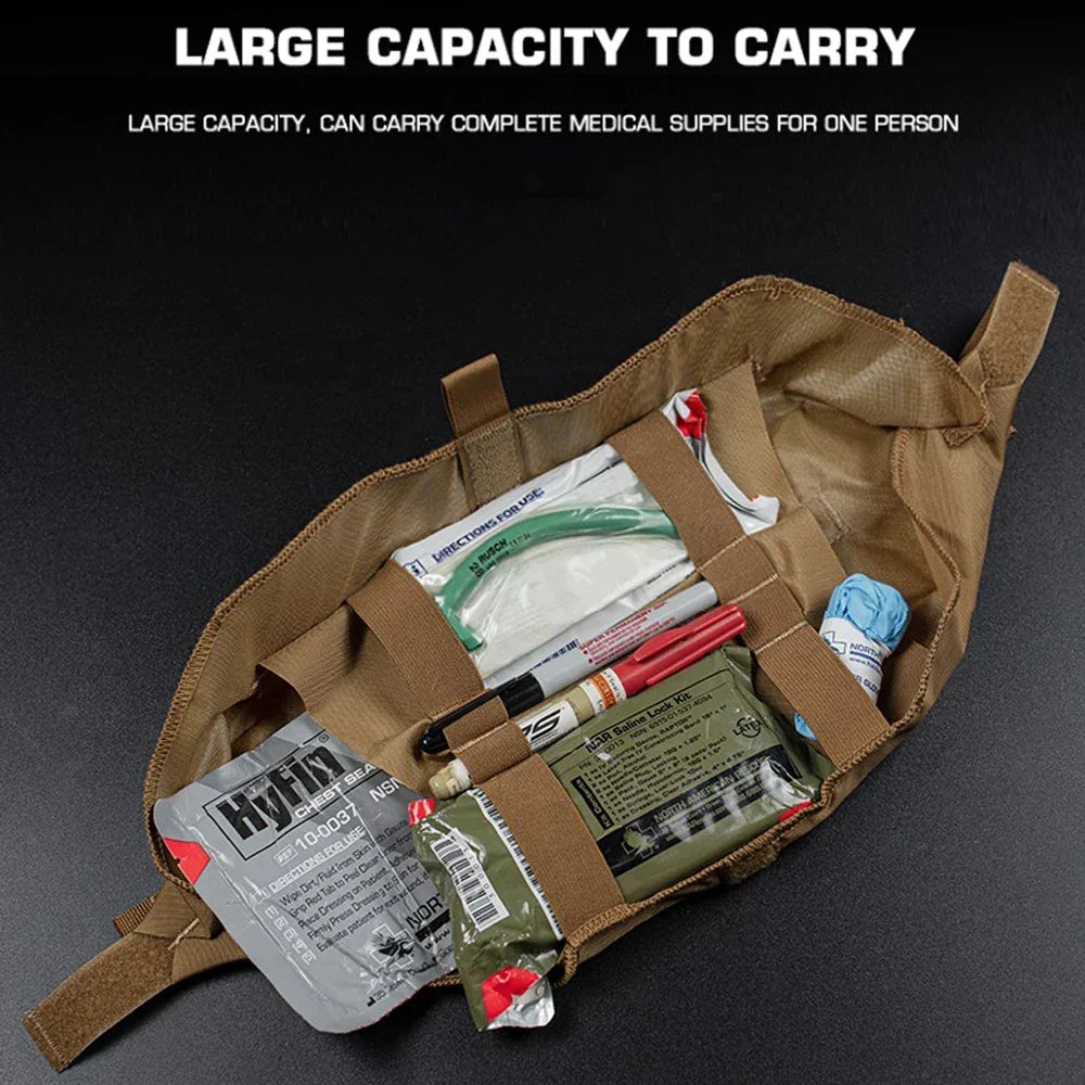 Pochette tactique enroulable EMT IFAK compatible MOLLE