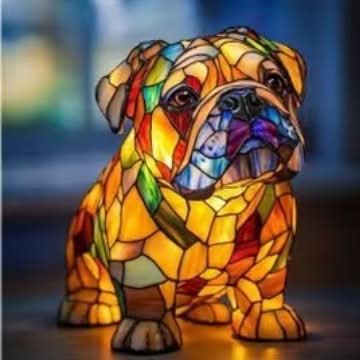Psineo – Lampe de nuit LED avec chien | ambiance chaleureuse