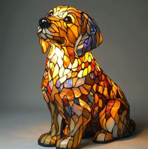 Psineo – Lampe de nuit LED avec chien | ambiance chaleureuse