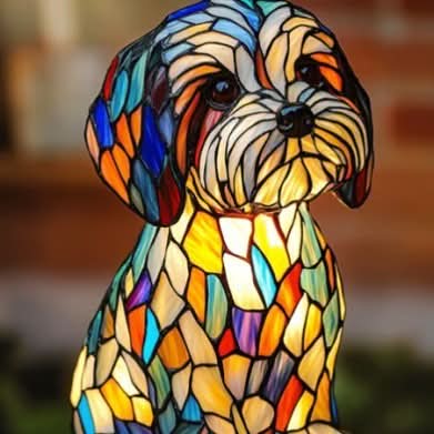 Psineo – Lampe de nuit LED avec chien | ambiance chaleureuse