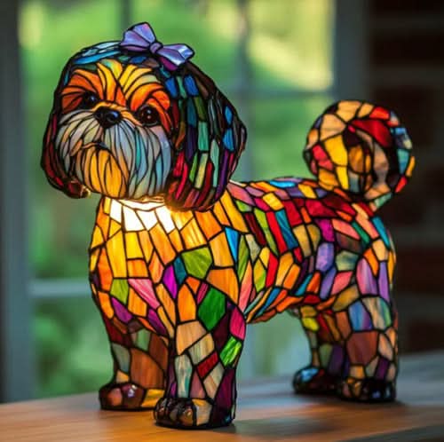 Psineo – Lampe de nuit LED avec chien | ambiance chaleureuse