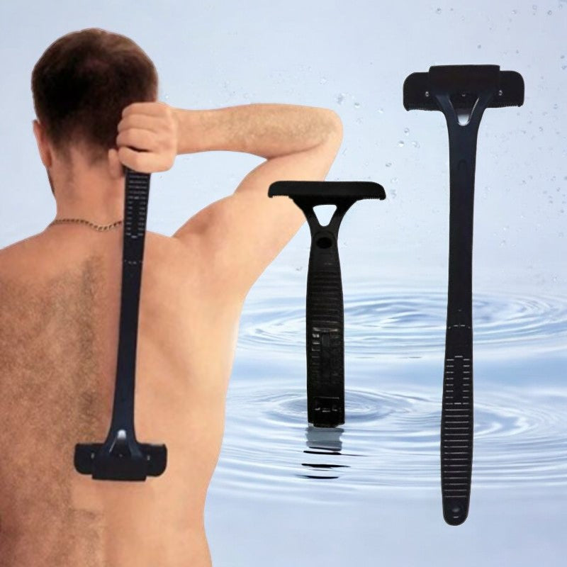 Rasoir pour le dos pour homme avec manche extra-long