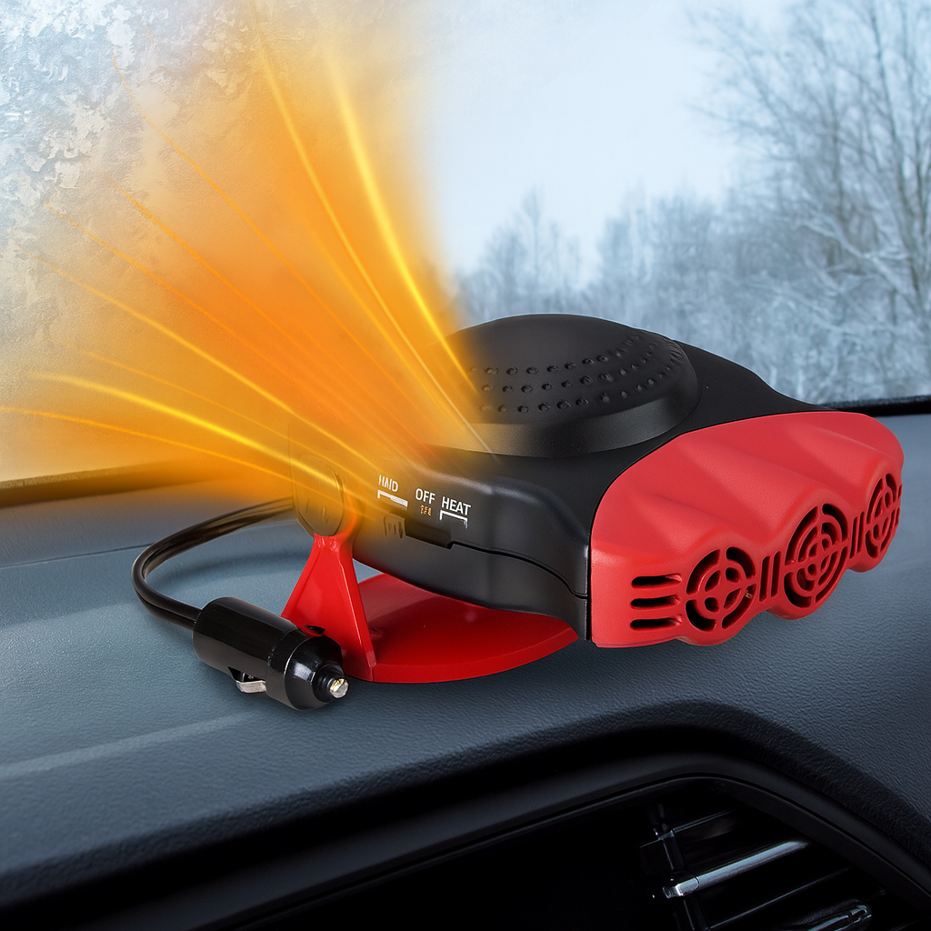 ROADWARMER – Chauffage portable pour voiture pour un habitacle confortablement chauffé