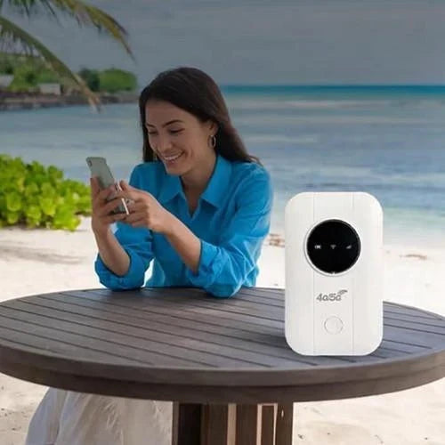 Routeur Wi-Fi portable | Prise en charge 5G et signal stable | Prêt pour les voyages