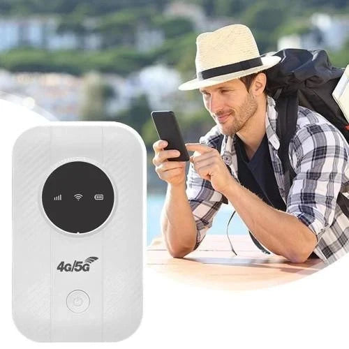 Routeur Wi-Fi portable | Prise en charge 5G et signal stable | Prêt pour les voyages