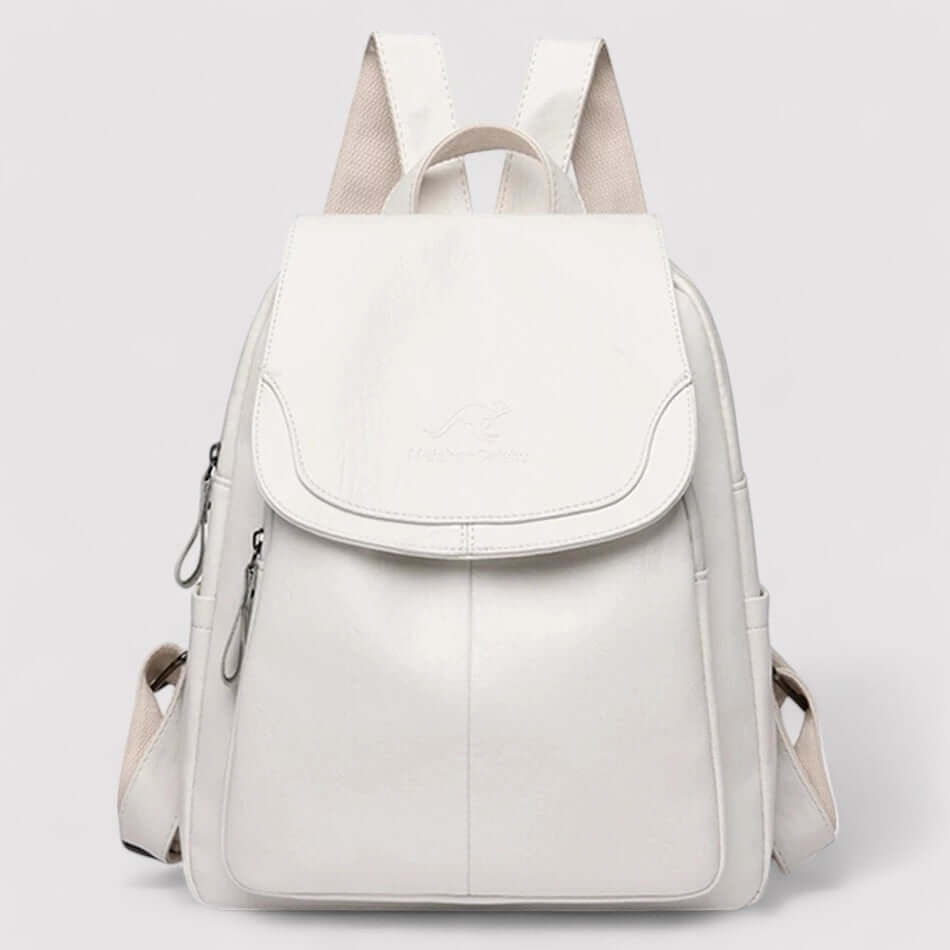 Sac à dos en cuir anti-vol pour femme pour voyage et usage quotidien