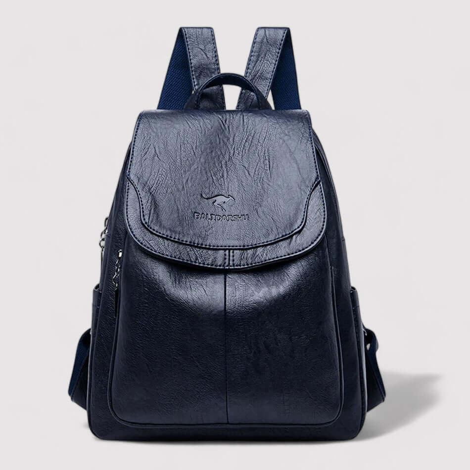 Sac à dos en cuir anti-vol pour femme pour voyage et usage quotidien