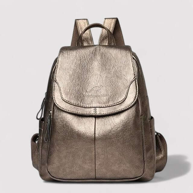 Sac à dos en cuir anti-vol pour femme pour voyage et usage quotidien