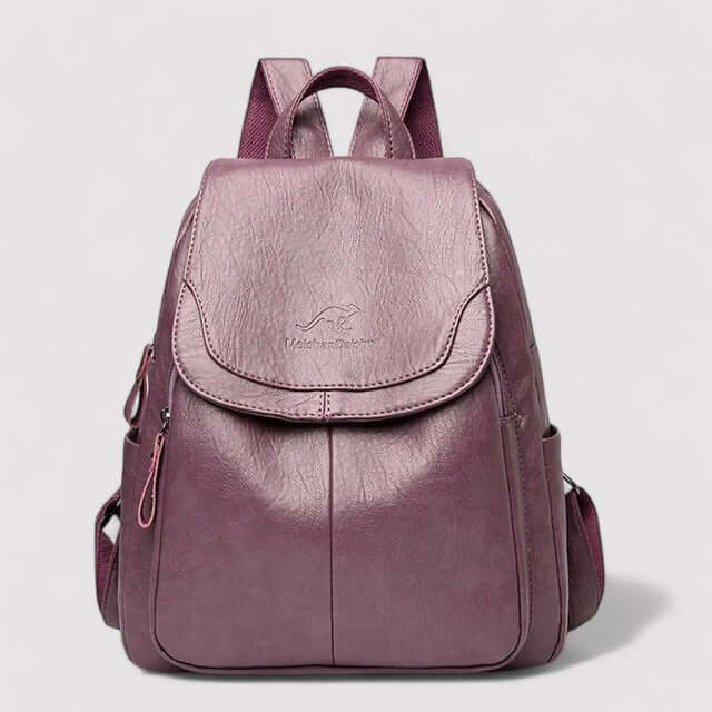 Sac à dos en cuir anti-vol pour femme pour voyage et usage quotidien
