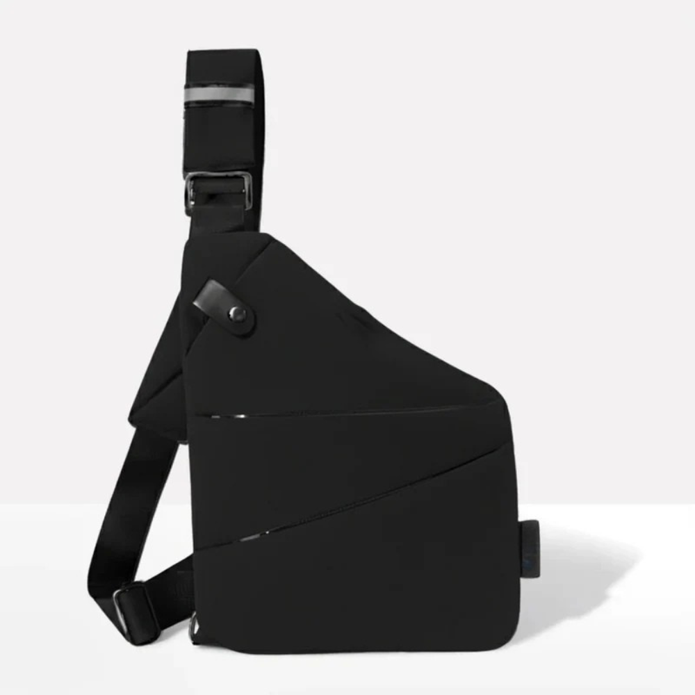 Sac bandoulière antivol pour rangement sécurisé