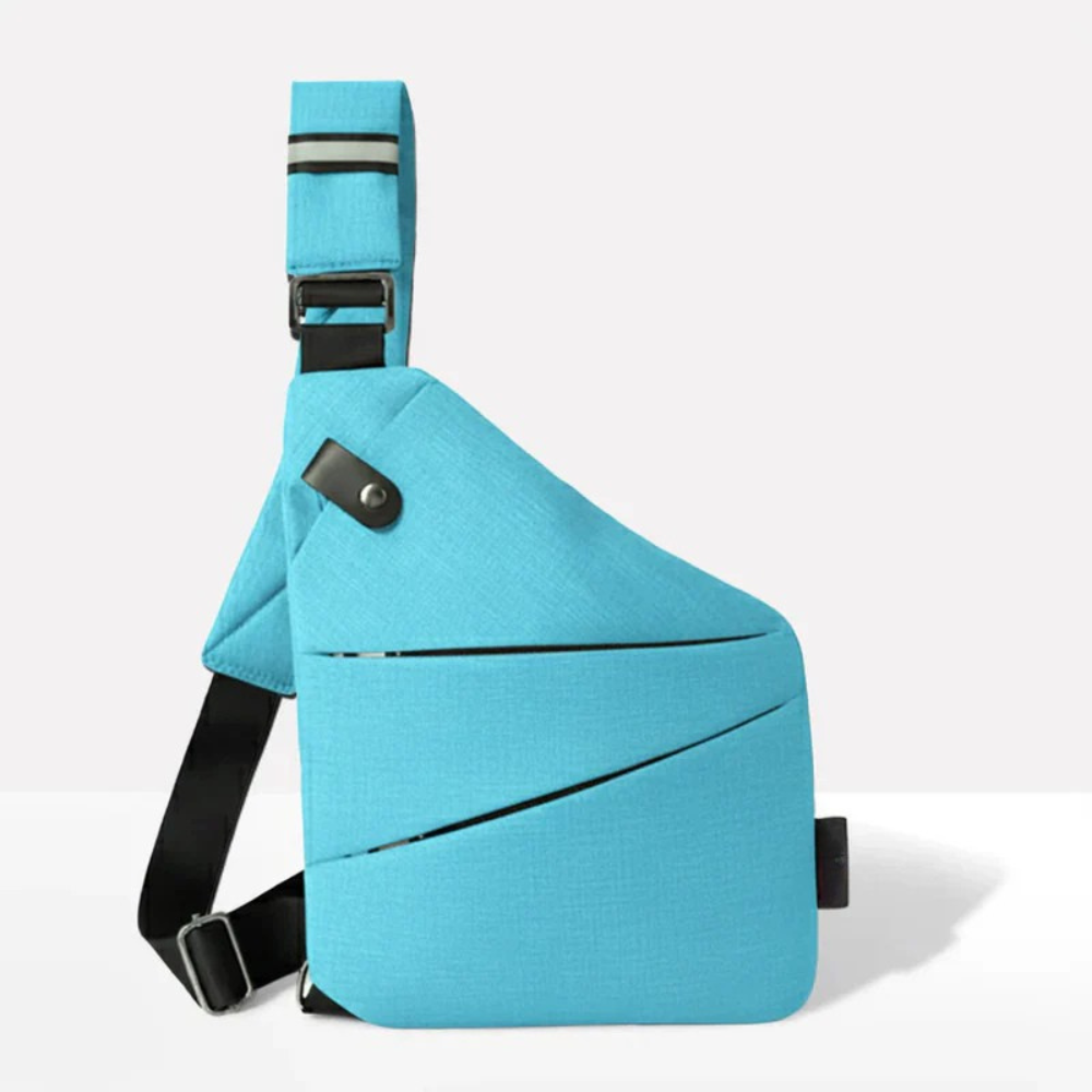 Sac bandoulière antivol pour rangement sécurisé