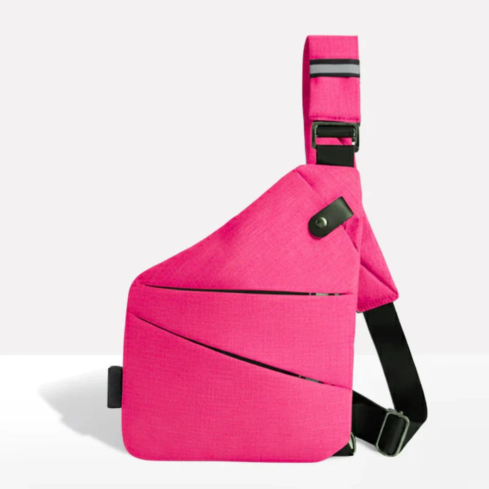 Sac bandoulière antivol pour rangement sécurisé