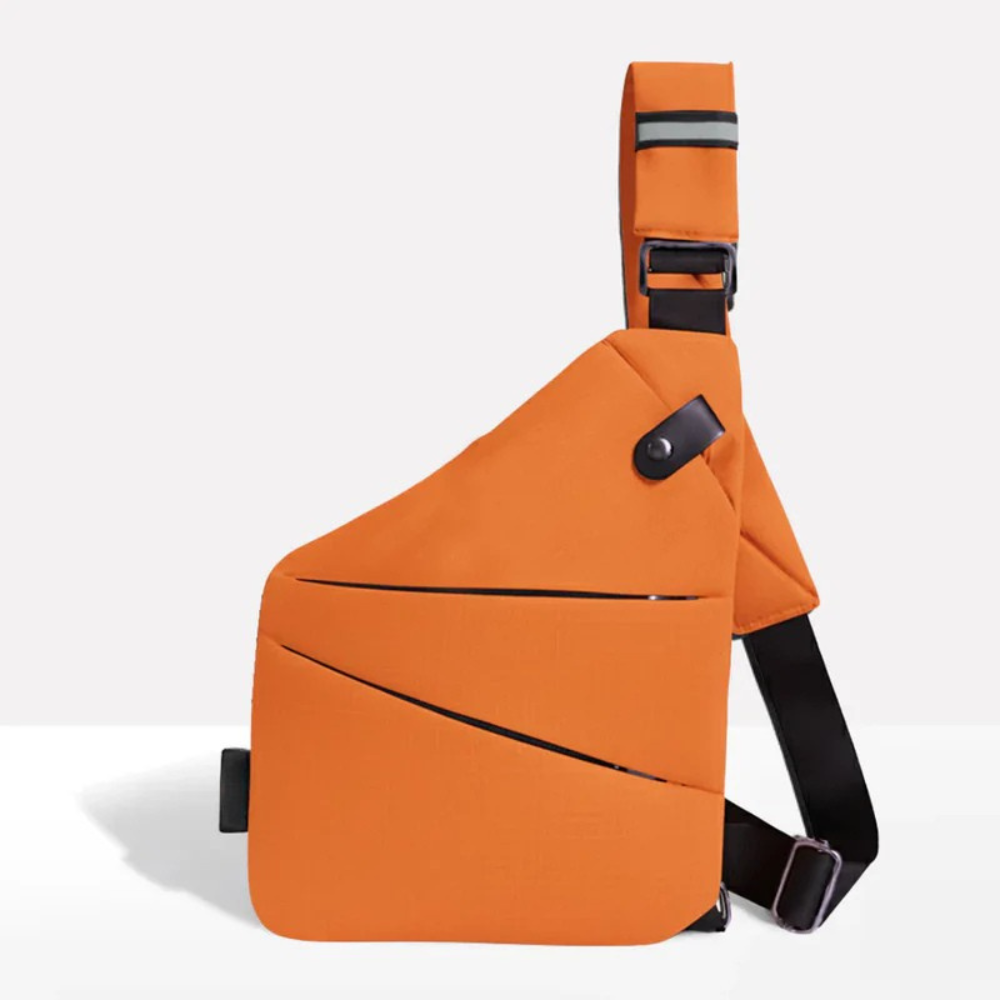 Sac bandoulière antivol pour rangement sécurisé