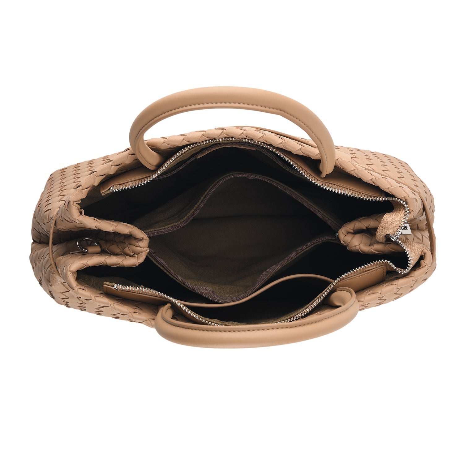 Sac bandoulière femme Valissiere en cuir véritable avec rangement multi-poches