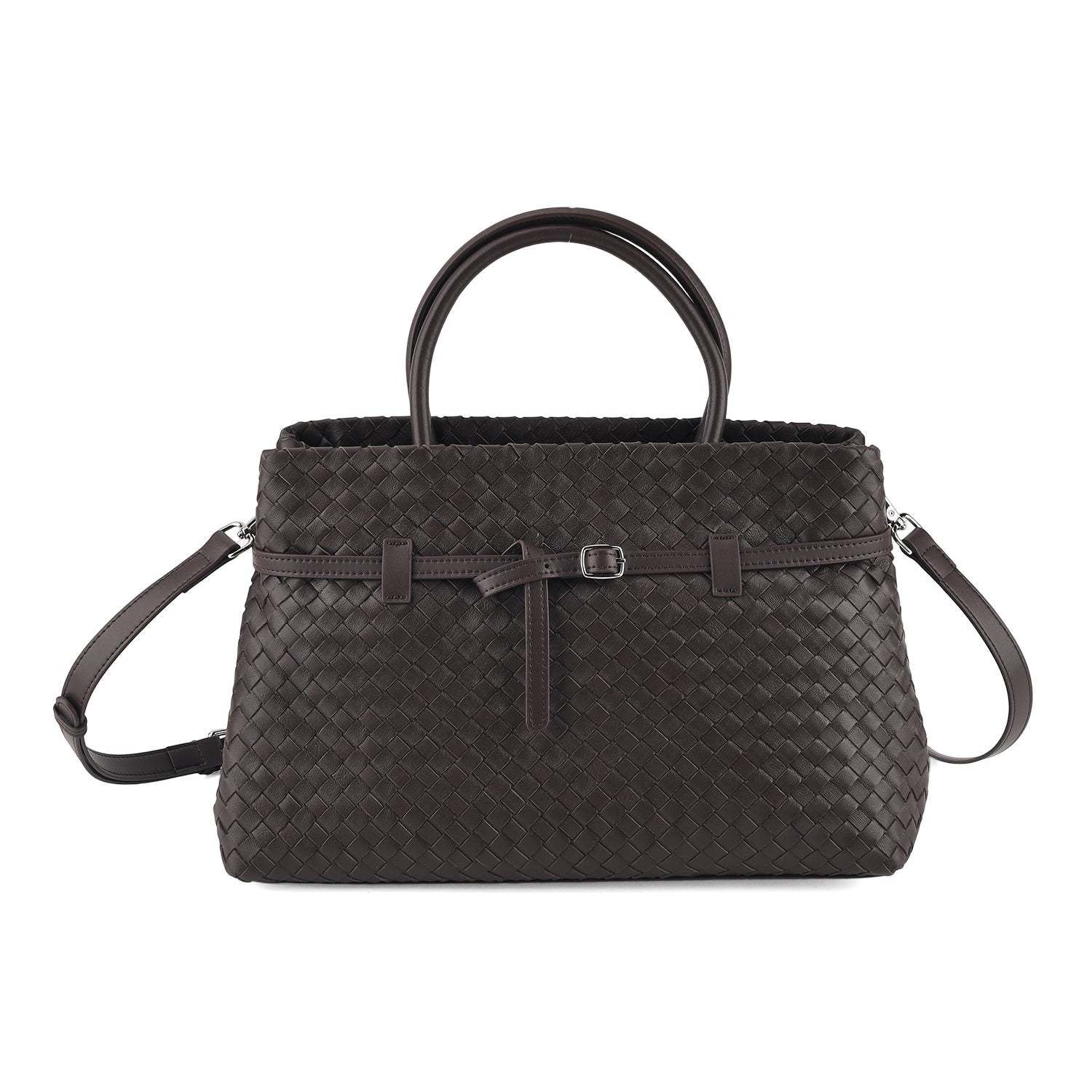 Sac bandoulière femme Valissiere en cuir véritable avec rangement multi-poches