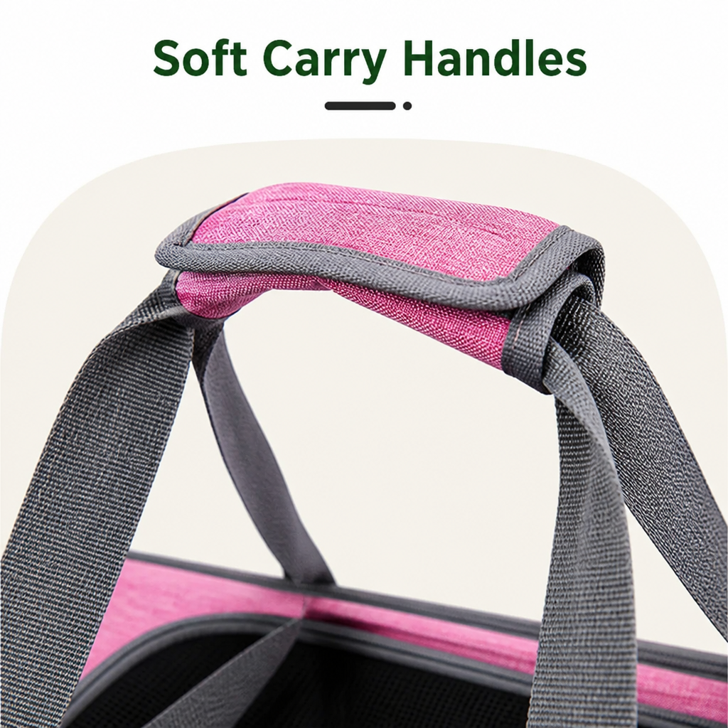 Sac de transport spacieux à parois souples