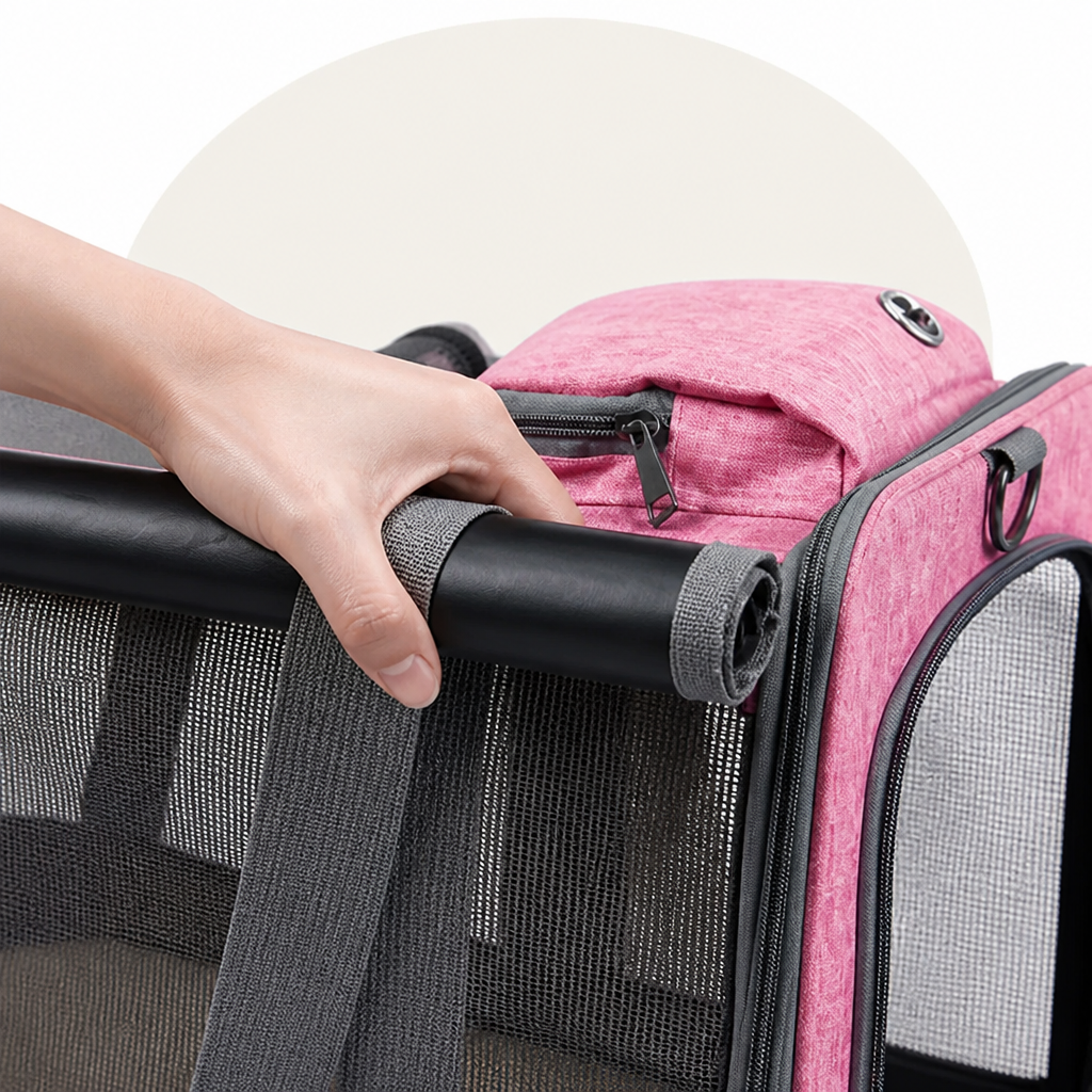 Sac de transport spacieux à parois souples