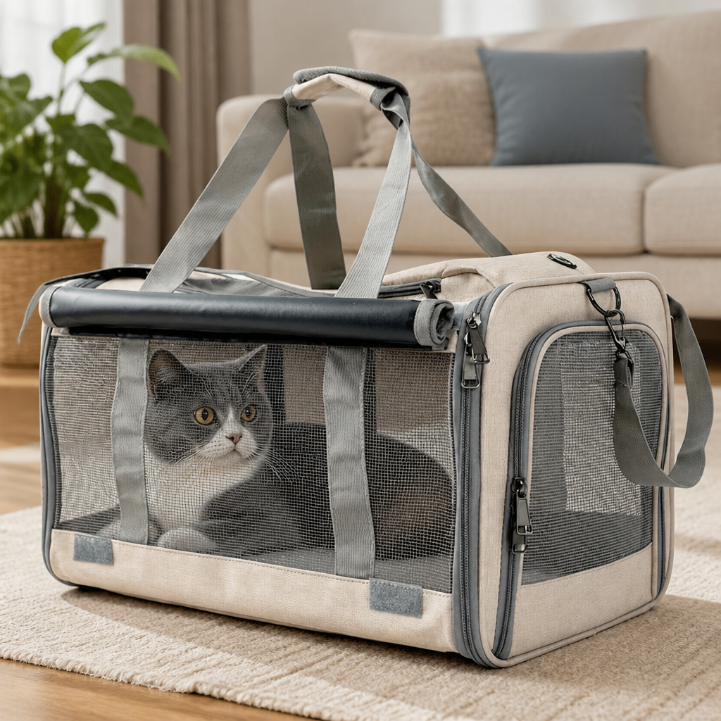 Sac de transport spacieux à parois souples