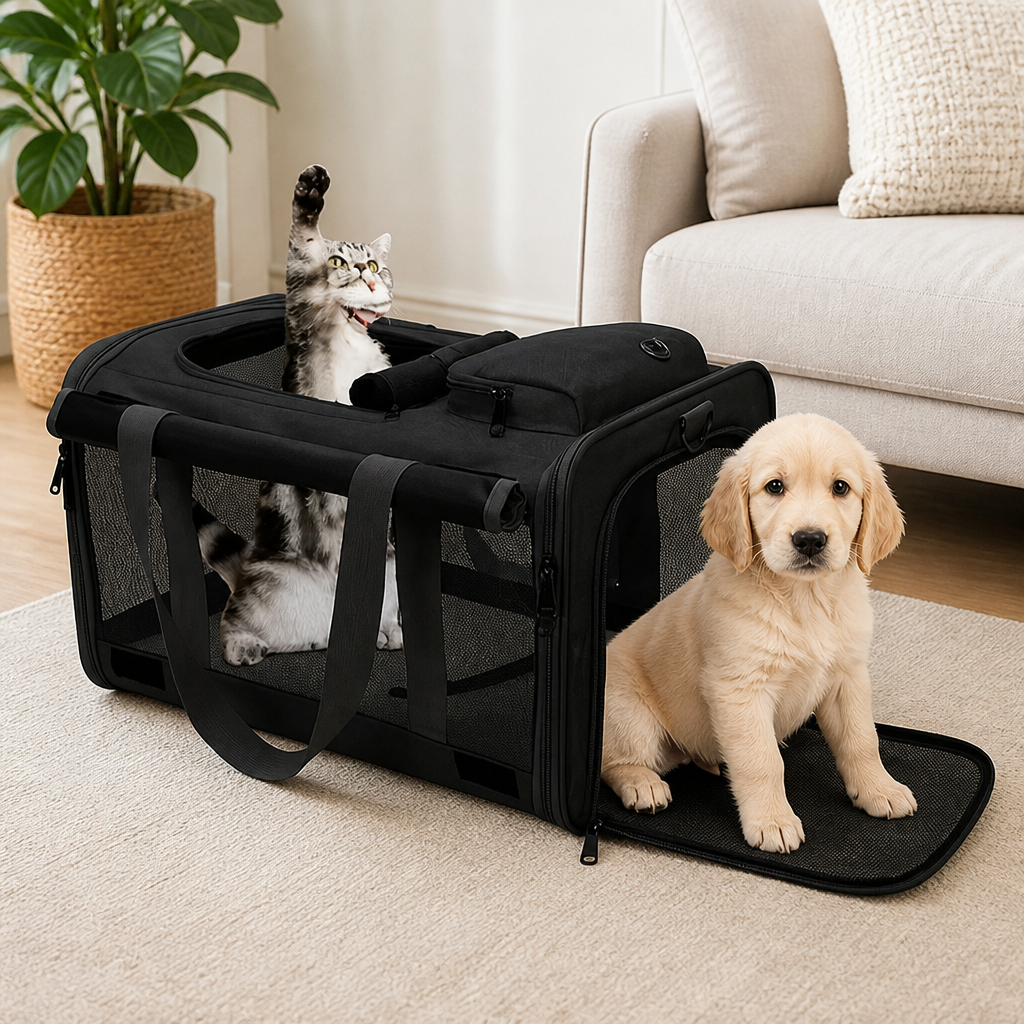 Sac de transport spacieux à parois souples